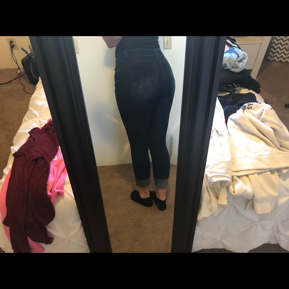 Holy Capri dark blue jeans